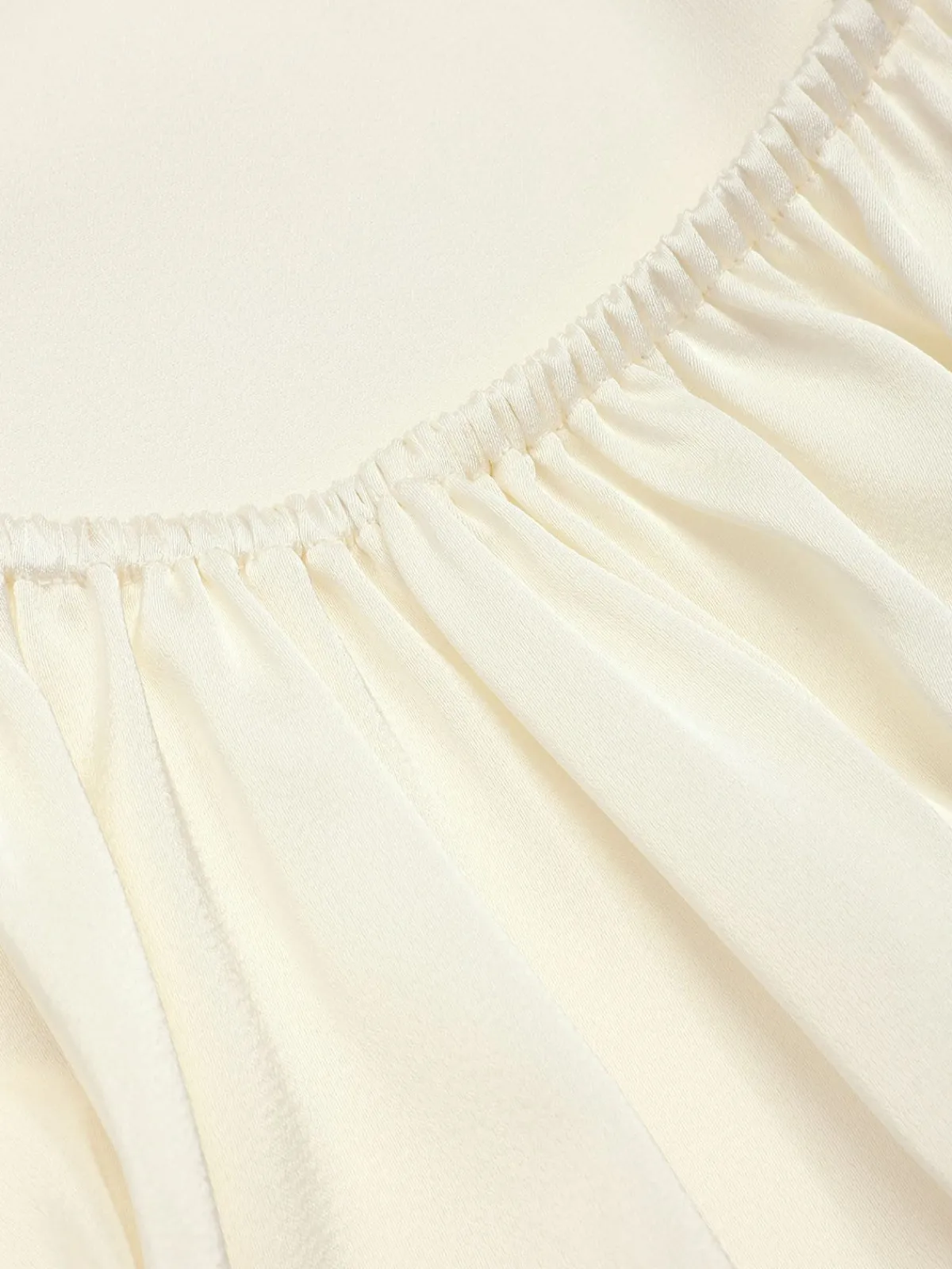 Best Retro Stage 1940s Floral Embroidered Spaghetti Straps Nightgown Beige