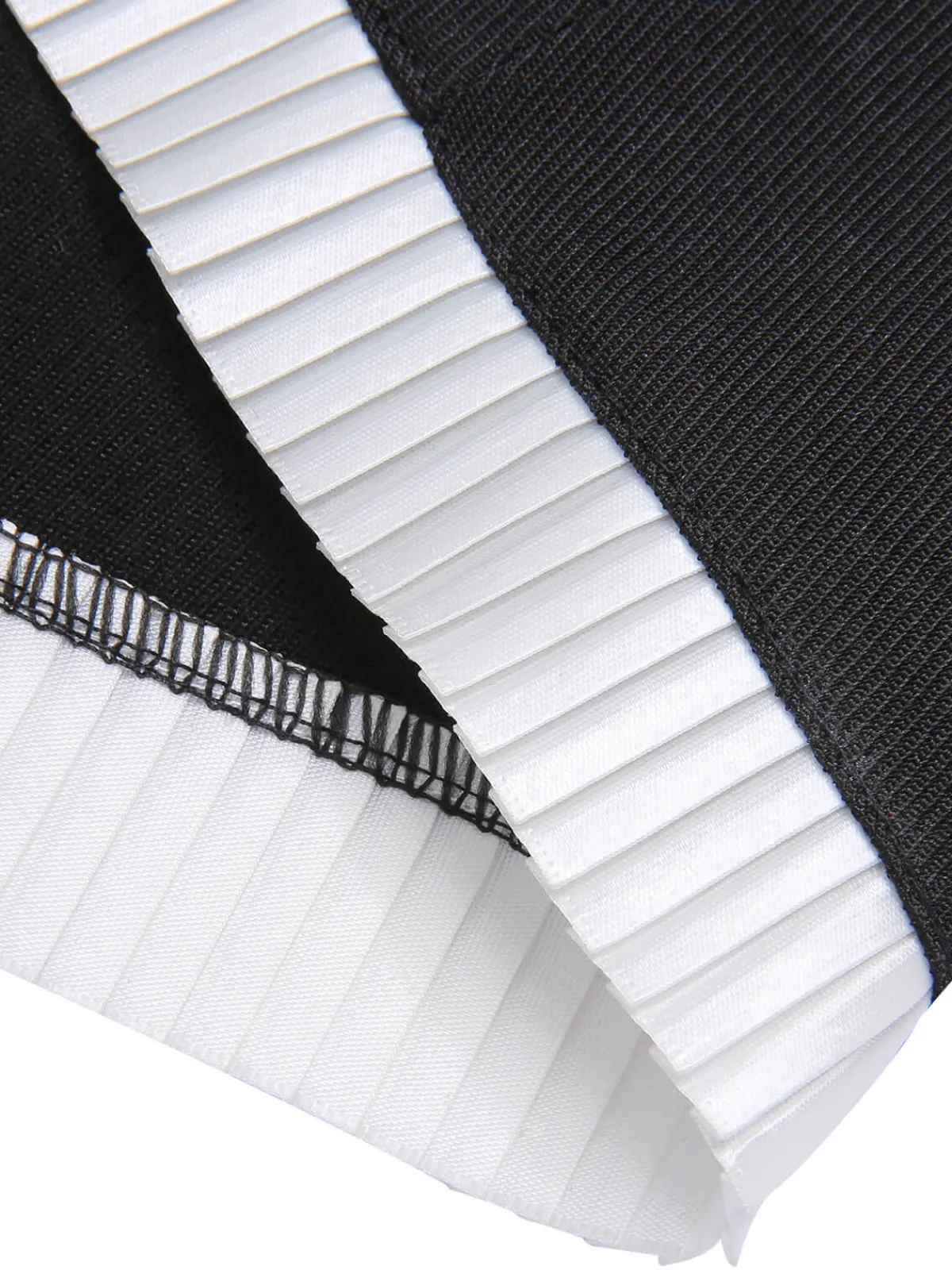 Best Retro Stage 1960s Bow Patchwork Pencil Dress Black & White