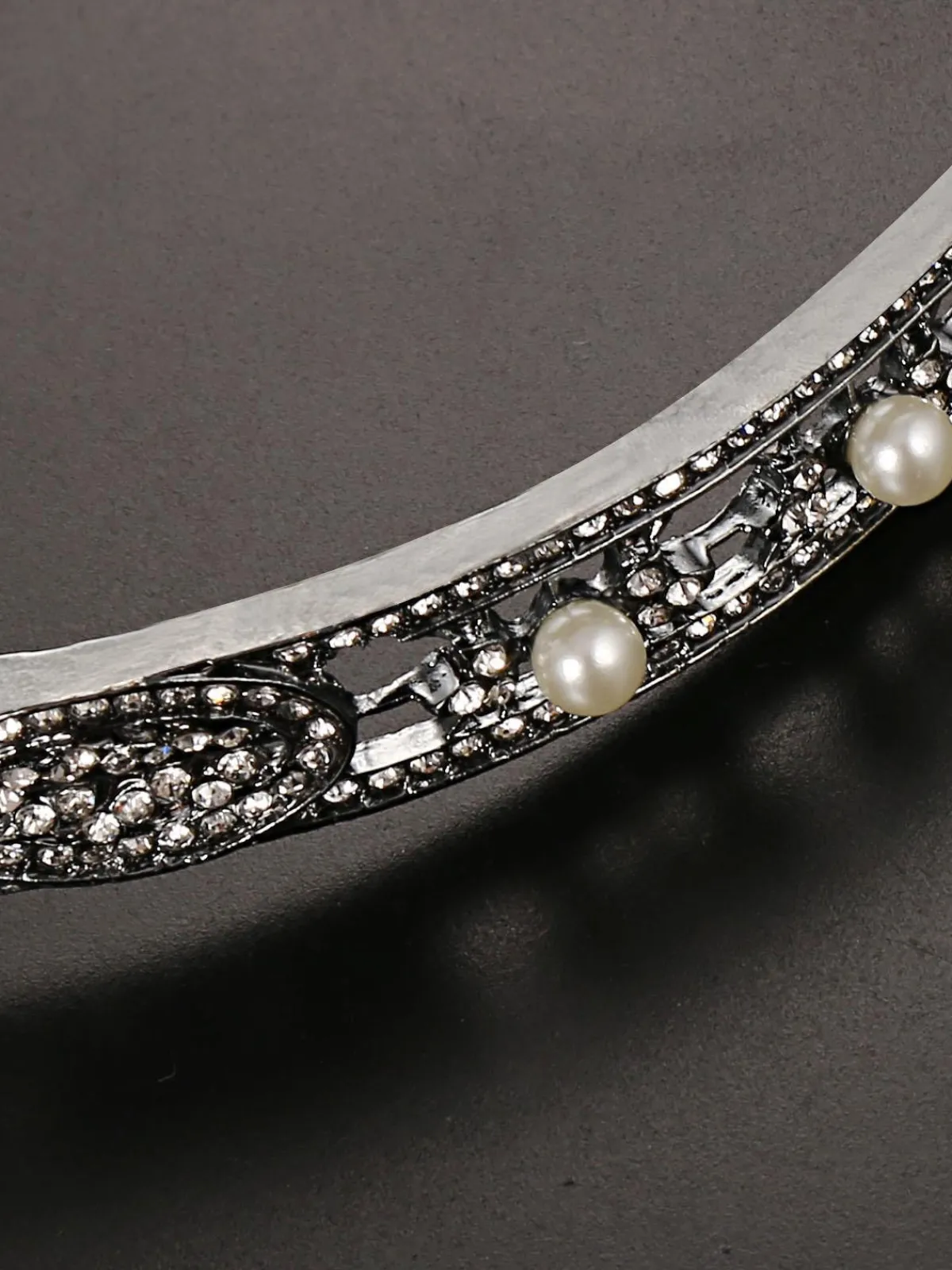 Hot Retro Stage Black 1920s Leaf Flapper Headband
