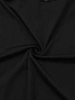 Hot Retro Stage 1950s Solid Lace Strappy Nightdress Black