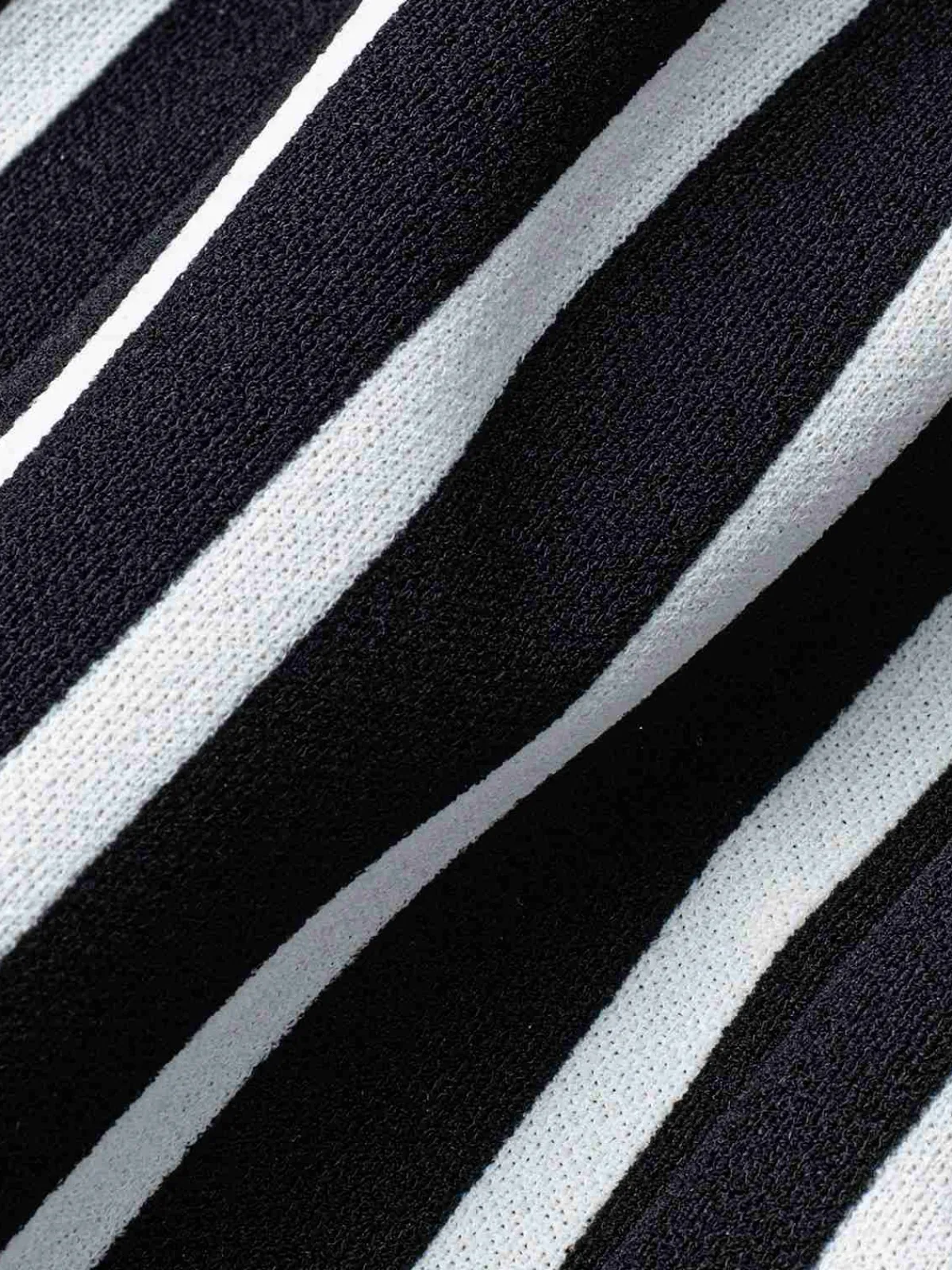 Fashion Retro Stage 1960s Striped Patchwork Lapel Pencil Dress Black