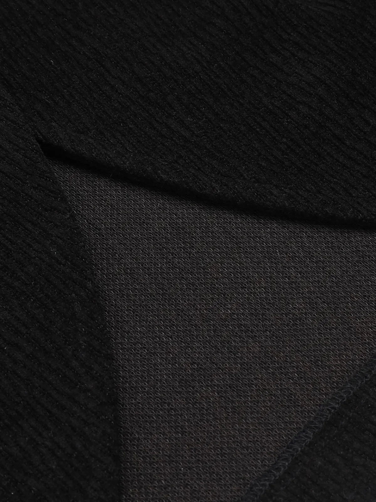Discount Retro Stage 1950s Textured Knitted Crop Jacket Black
