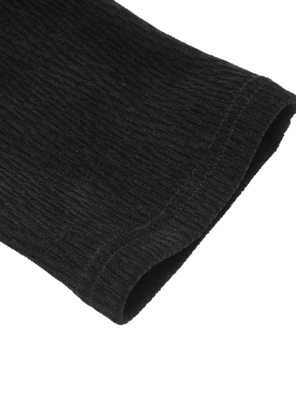 Discount Retro Stage 1950s Textured Knitted Crop Jacket Black