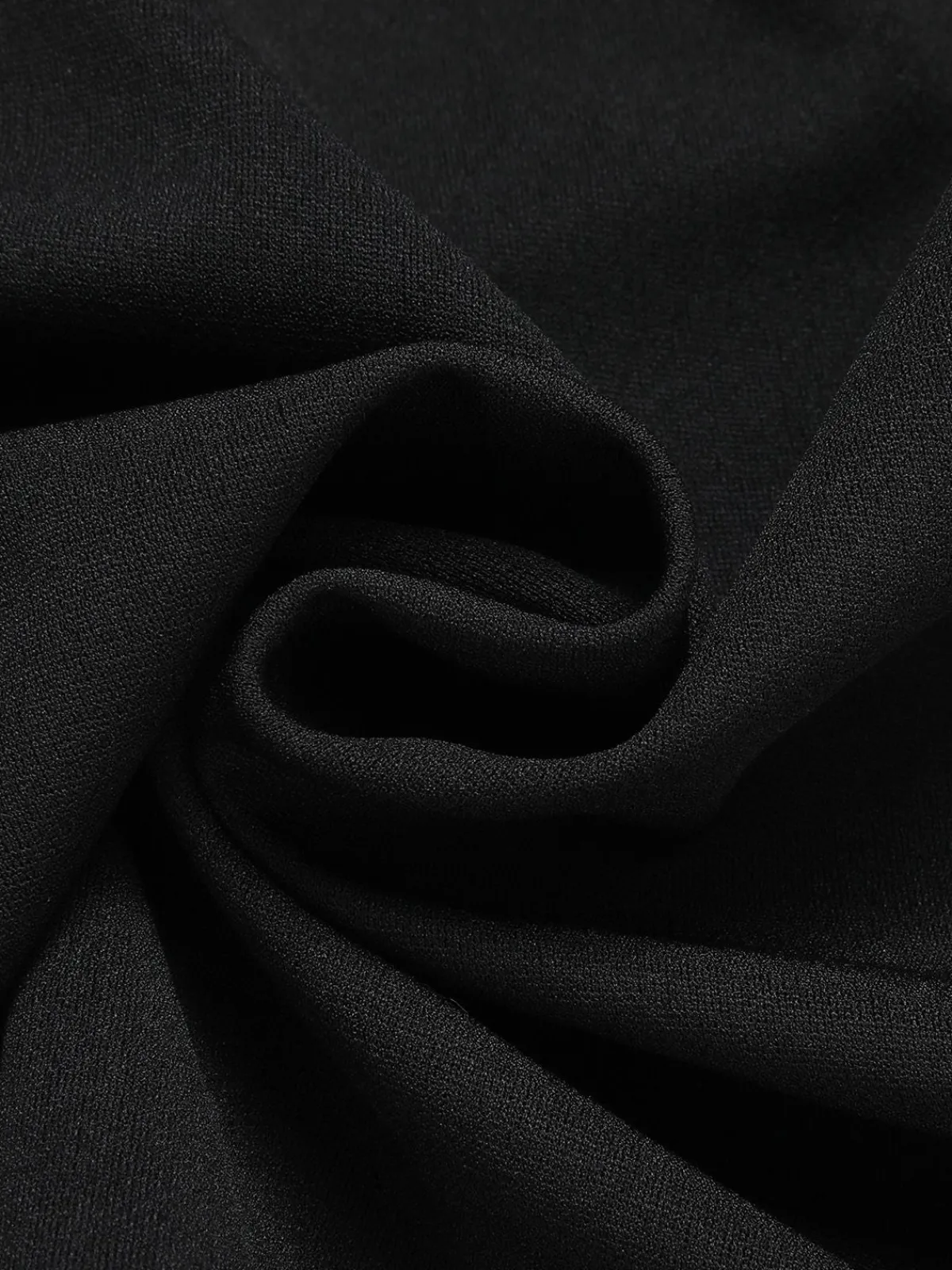 Outlet Retro Stage &Red 1960s Bow-knot Patchwork Wrap Dress Black