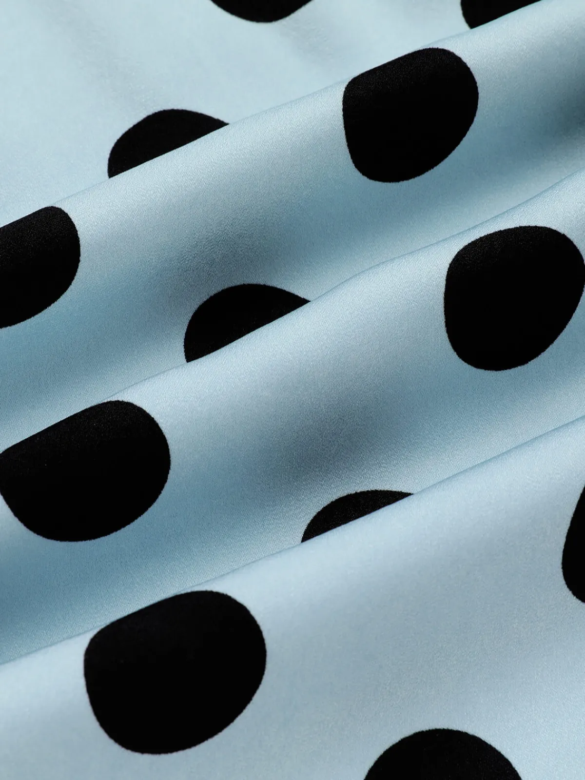 Clearance Retro Stage 1960s Polks Dots Pencil Dress Blue