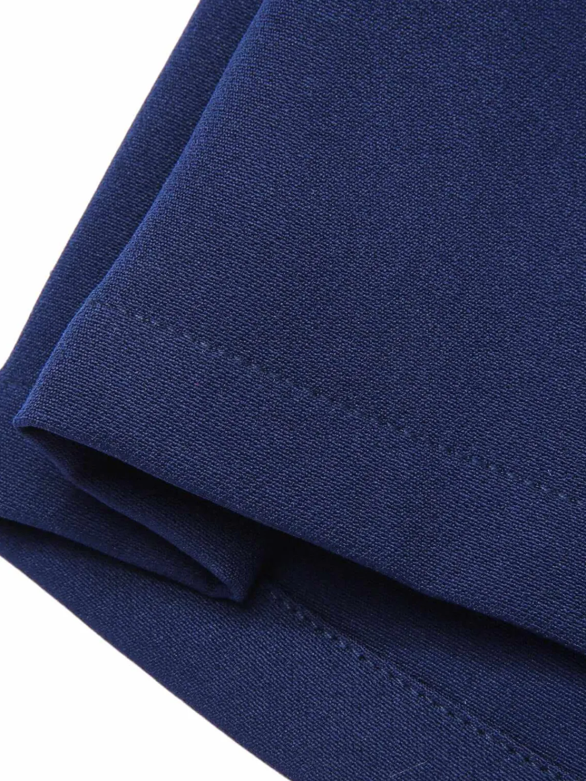 Outlet Retro Stage 1960s Solid Back Split Pencil Skirt Blue