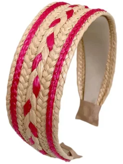 Best Retro Stage Boho Color Patchwork Braided Headband