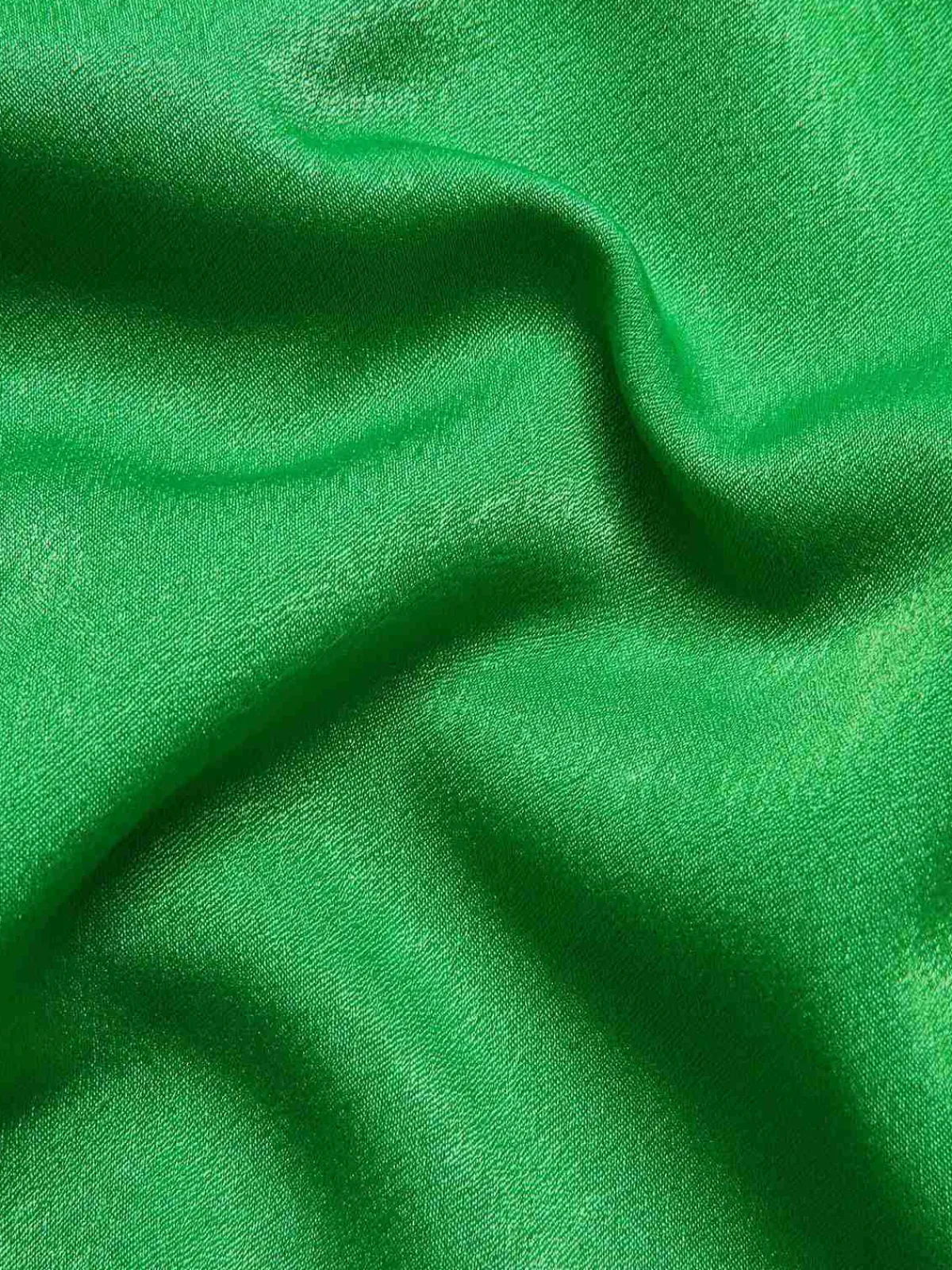 Sale Retro Stage 1970s Back Cross Straps Dress Bright Green