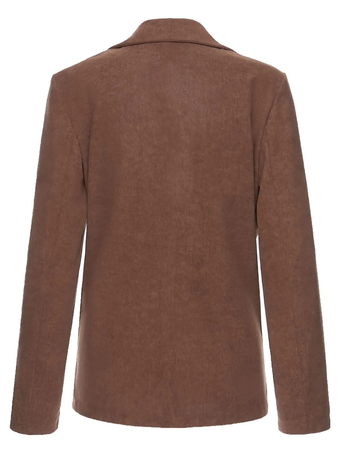 Hot Retro Stage 1950s Corduroy Casual Jacket Brown