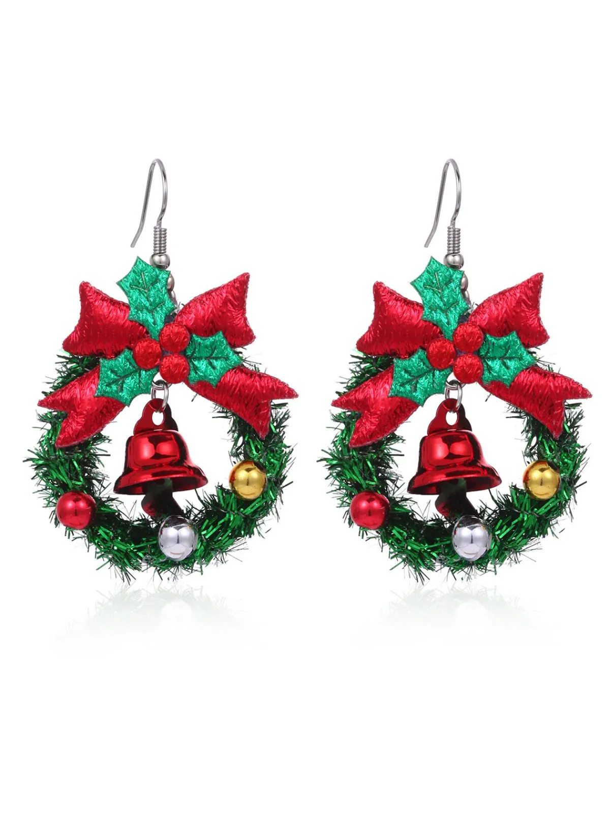 Outlet Retro Stage Christmas Elements Cute Dangle Earrings