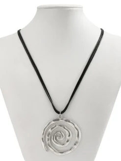 Hot Retro Stage Conch Starfish Pendant Leather Cord Necklace