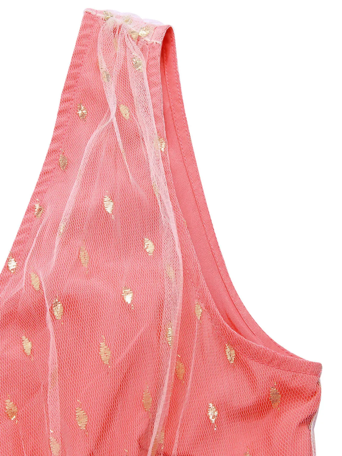 Clearance Retro Stage 1950s V-Neck Sequin Dress Coral Pink