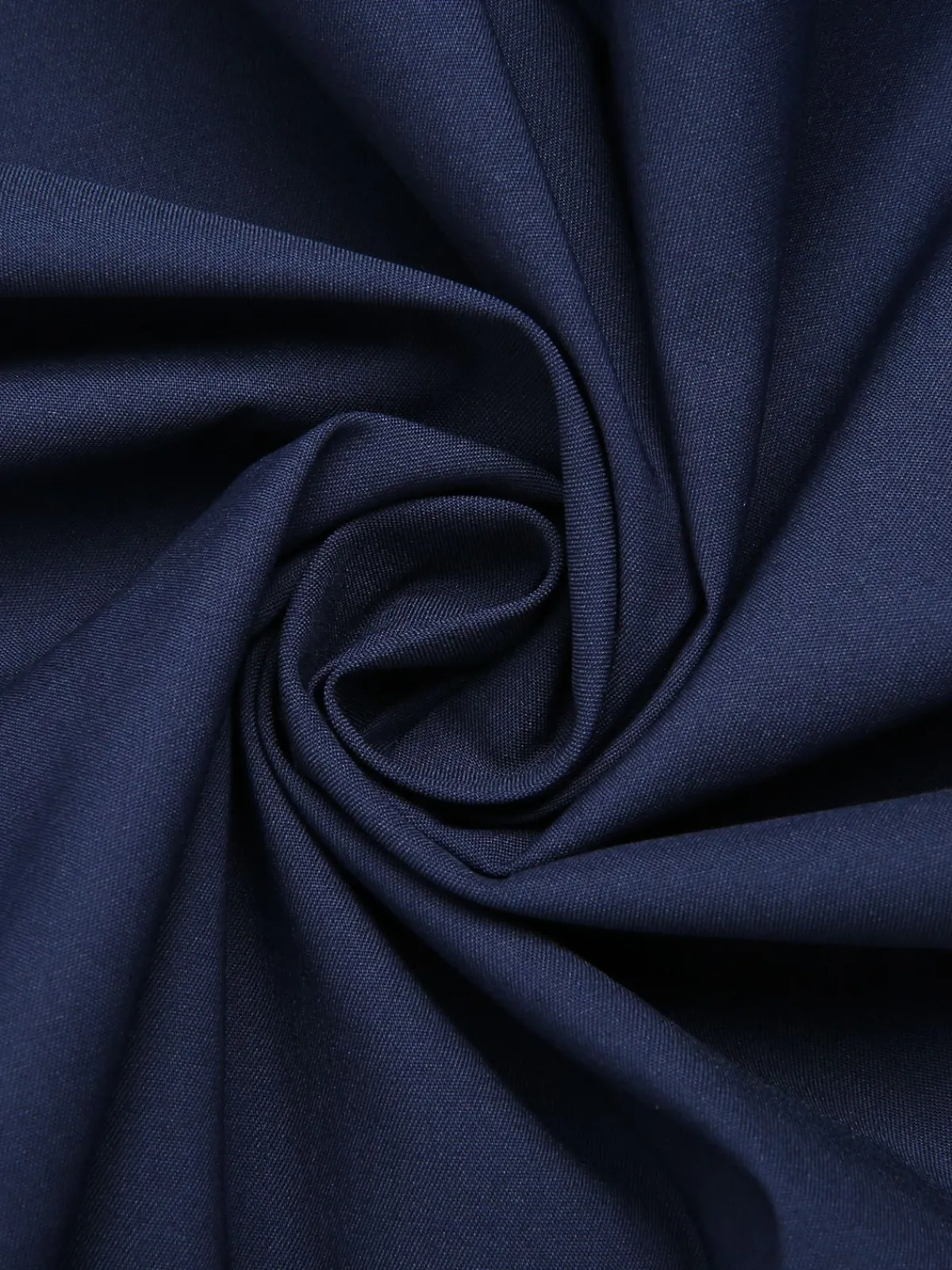 Best Retro Stage Gray 1960s Solid Umbrella Skirt Dark Blue