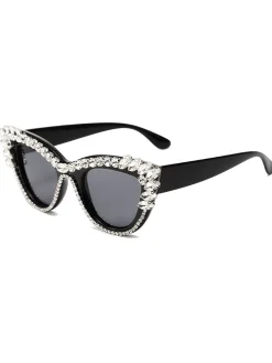 Sale Retro Stage Diamond Party Prom Sunglasses