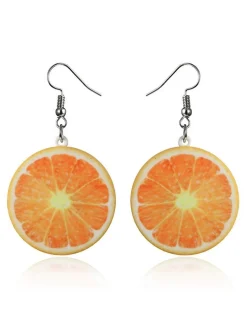 Sale Retro Stage Fruit Lightweight Dangle Earrings
