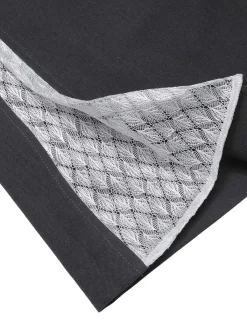 Clearance Retro Stage Gray 1940s V-Neck Lapel Lace-Patchwork Jumpsuit Dark Gray