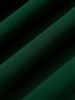Fashion Retro Stage 1950s High-Waisted Wide-Leg Pants Green