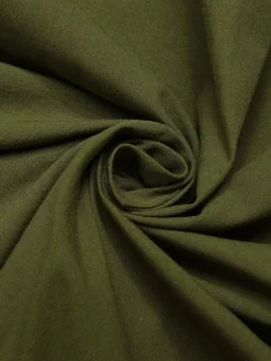 Discount Retro Stage Green 1940s Lapel Buttoned Solid Dress Army Green