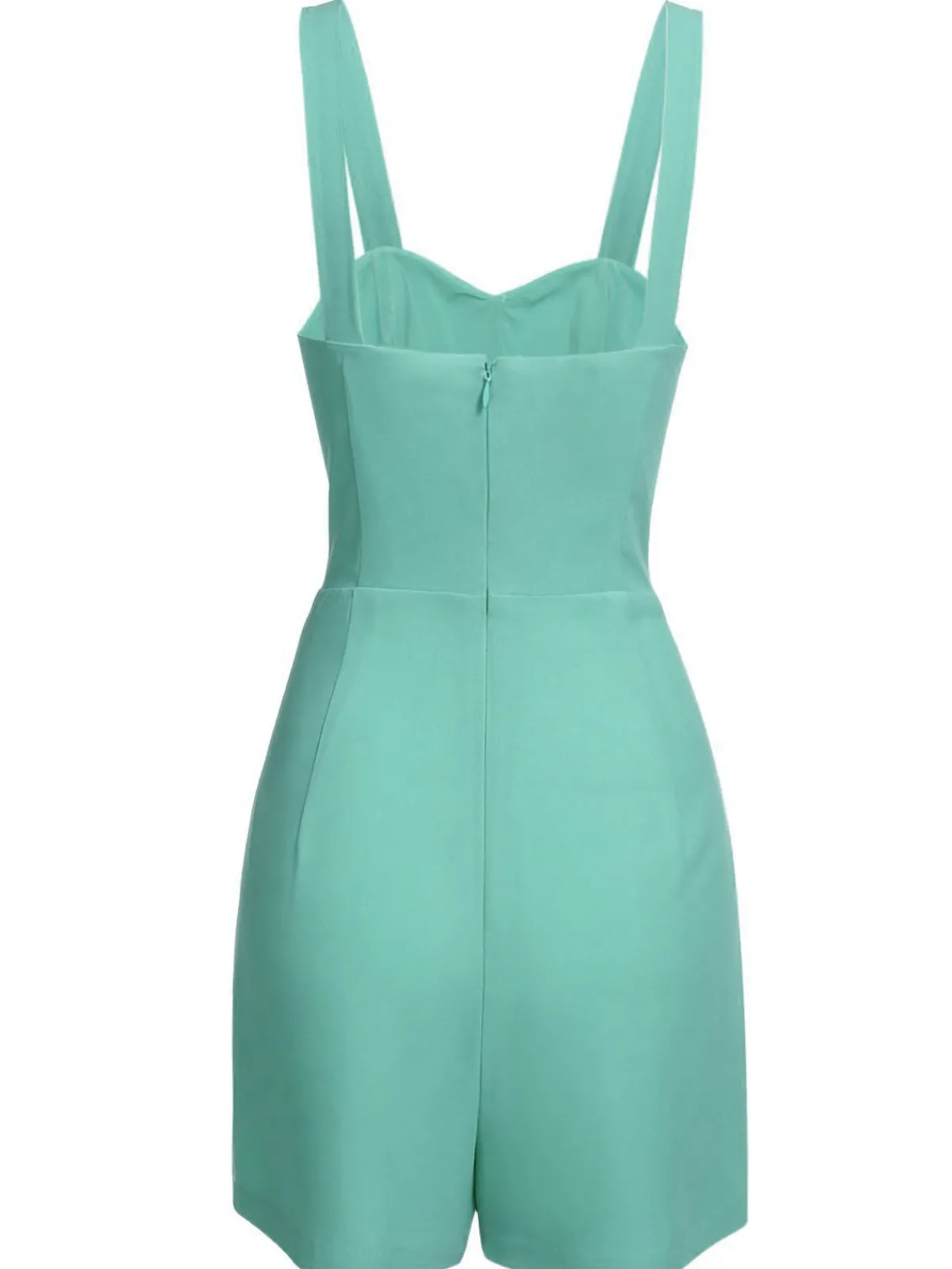 Clearance Retro Stage 1950s Romper & Cherry Skirt Green