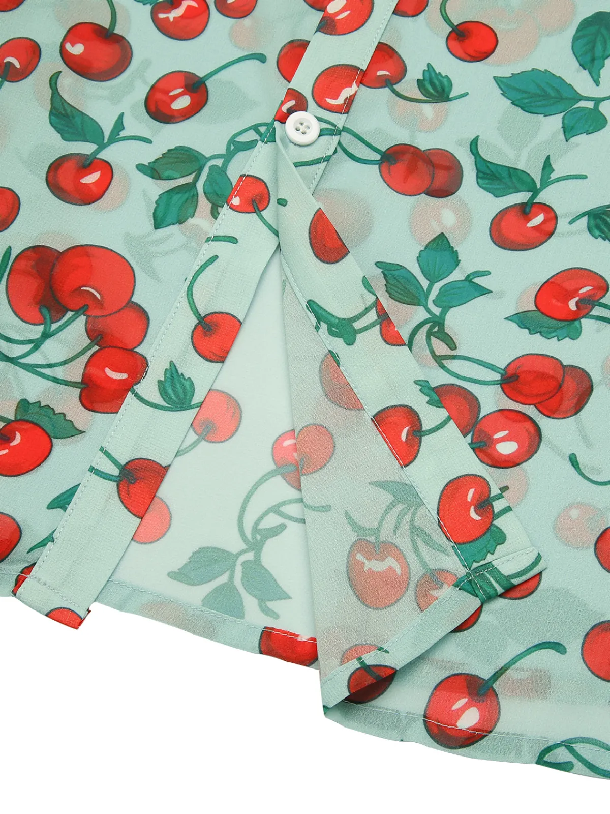 Clearance Retro Stage 1950s Romper & Cherry Skirt Green