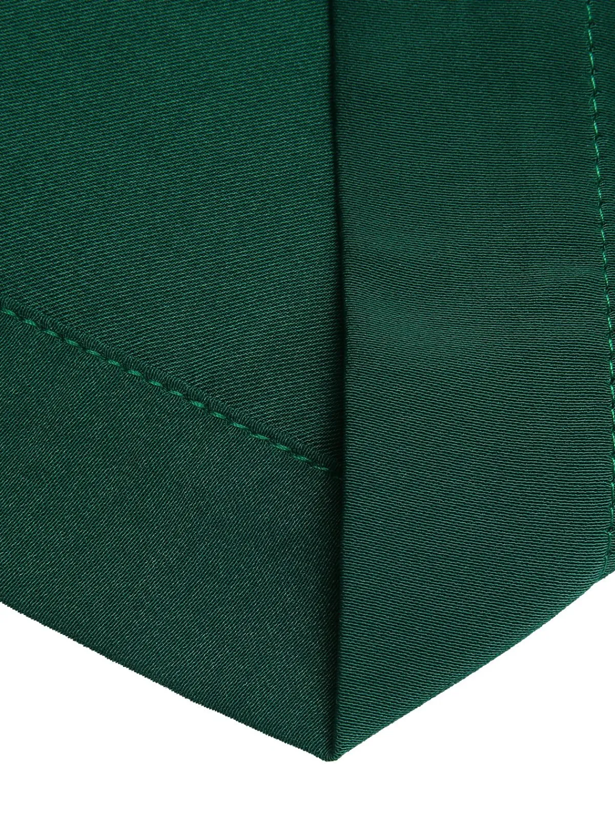 New Retro Stage 1930s Solid V-Neck Jumpsuit Green