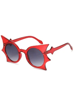 Hot Retro Stage Halloween Bat Wing Gothic Sunglasses