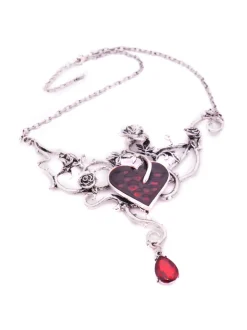 Clearance Retro Stage Halloween Heart Alloy Vintage Necklace