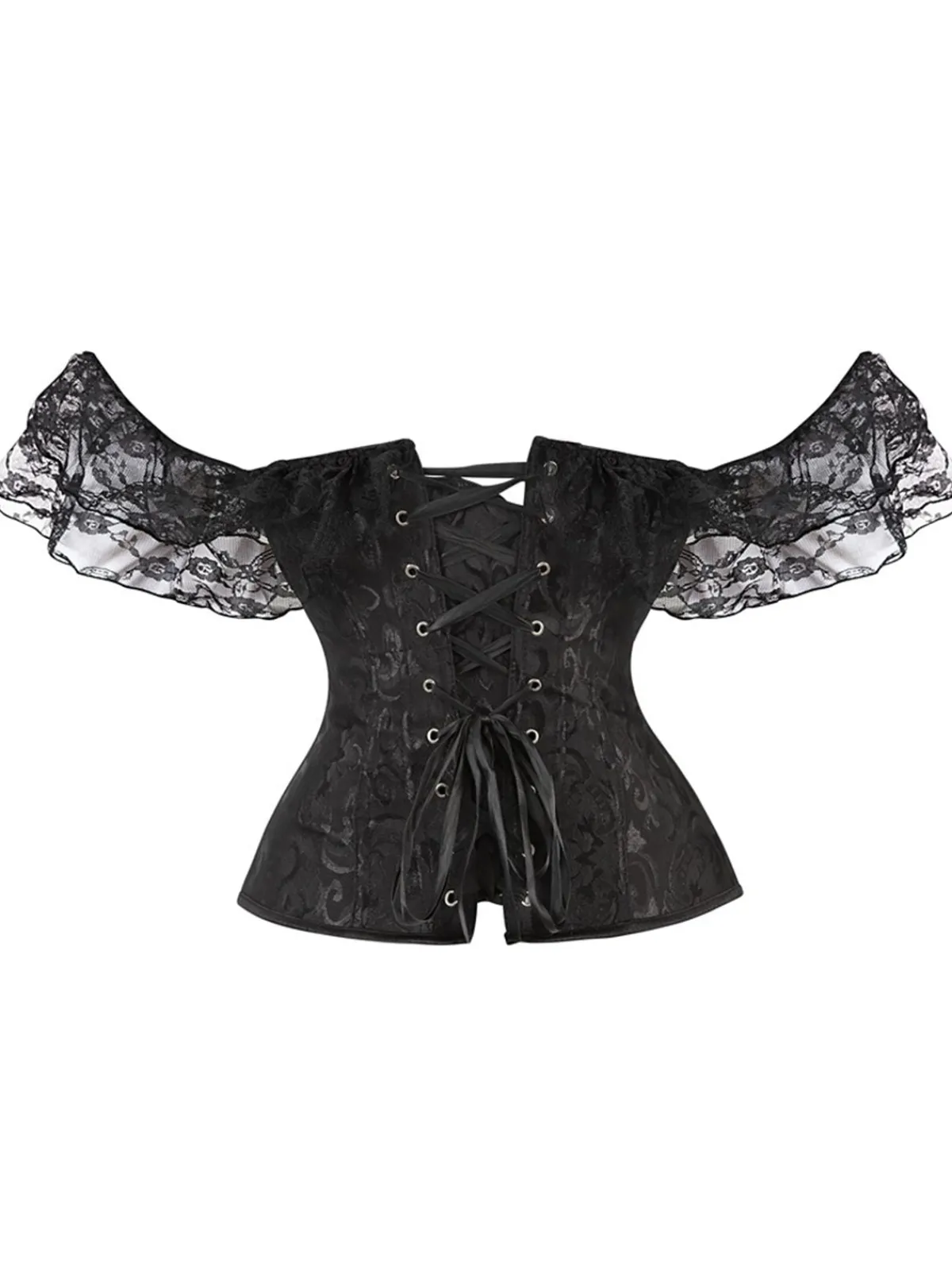 Hot Retro Stage Halloween Steampunk Lace Gothic Corset