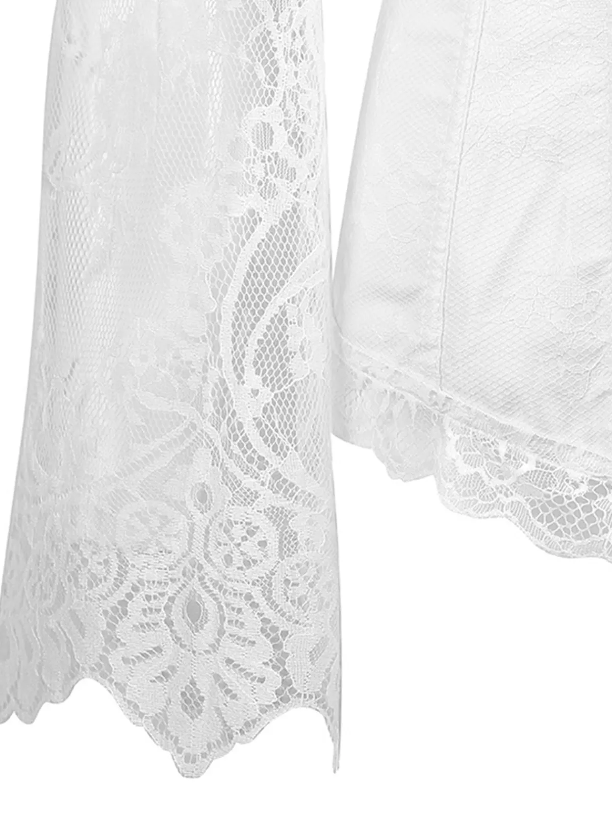 Online Retro Stage Halloween Steampunk Lace Patchwork Corset