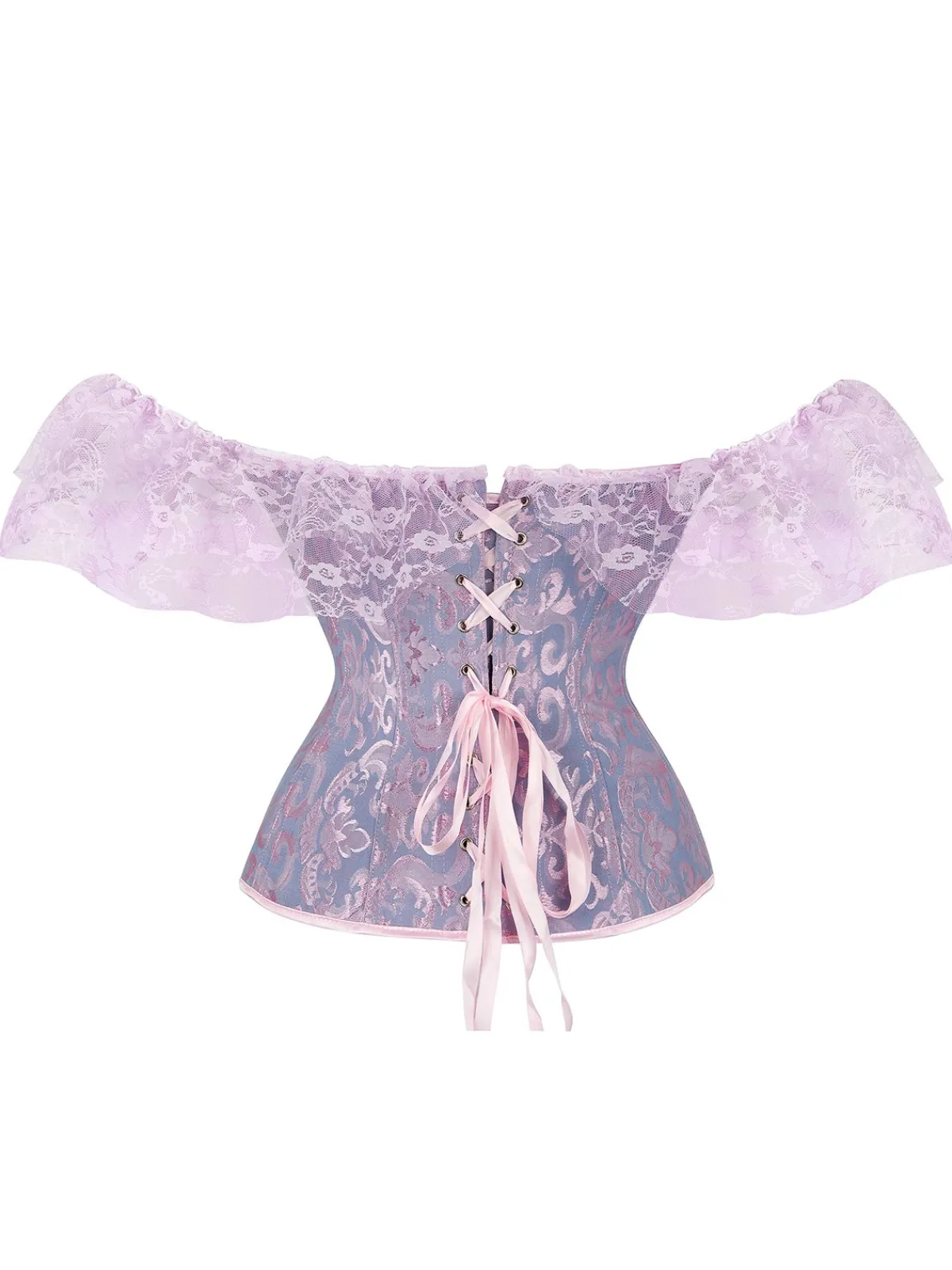 Online Retro Stage Halloween Steampunk Lace Gothic Corset