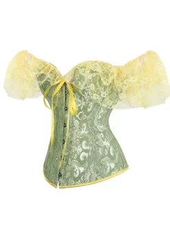 Discount Retro Stage Halloween Steampunk Lace Gothic Corset