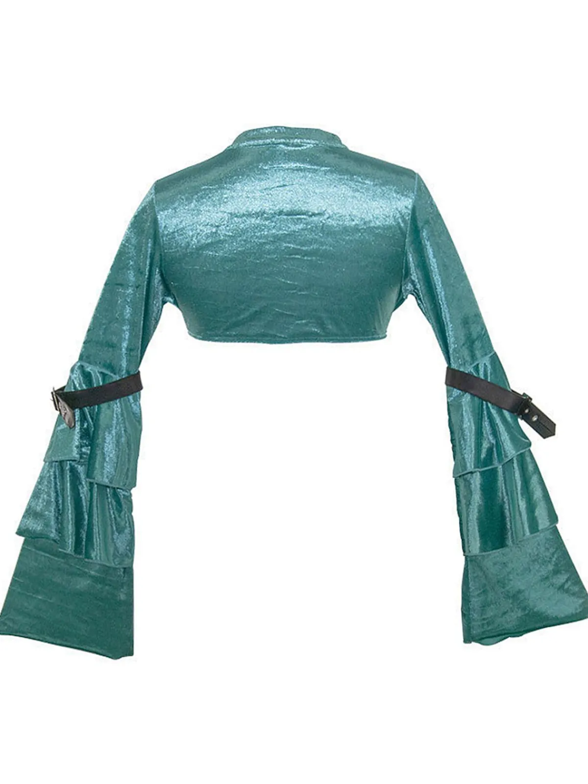 Fashion Retro Stage Halloween Steampunk Leather Gothic Cover-up