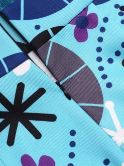 Outlet Retro Stage [Lori's Design]1960s Dress Promoting Autism Awareness Blue