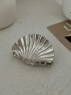 Outlet Retro Stage Metallic Alloy Shell Small Hairpin