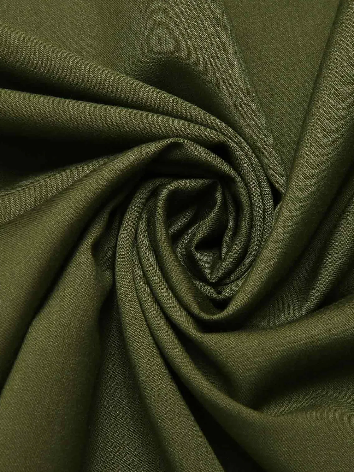 Best Retro Stage 1940s Button Slit Skirt Olive Green