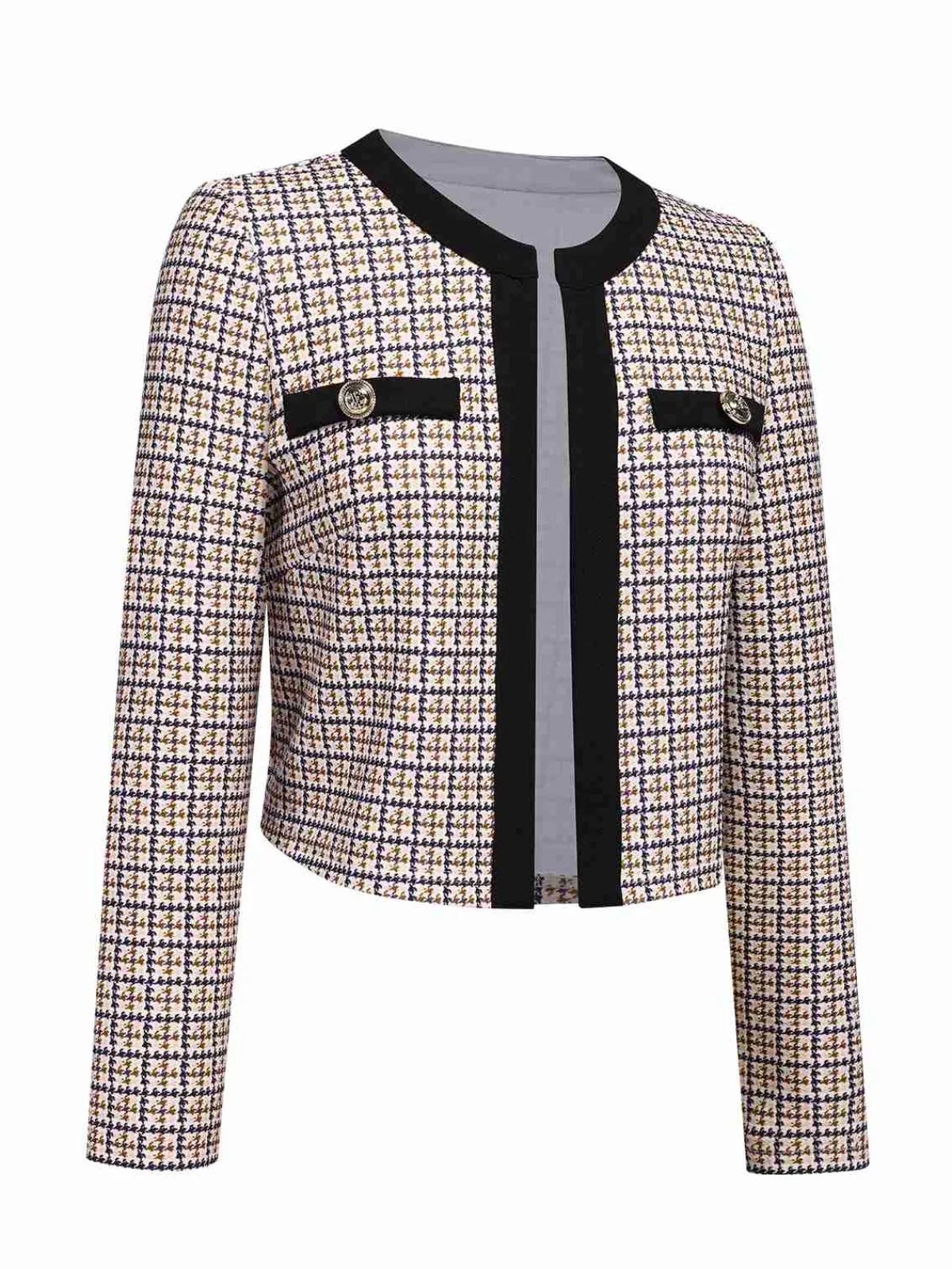 Fashion Retro Stage 2PCS 1960s Knitted Straps Pencil Dress & Short Coat Beige