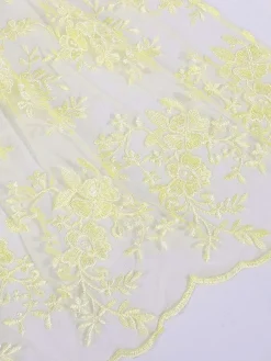 Clearance Retro Stage 2PCS 1950s Ribbon Floral Dress & Embroidered Apron Green