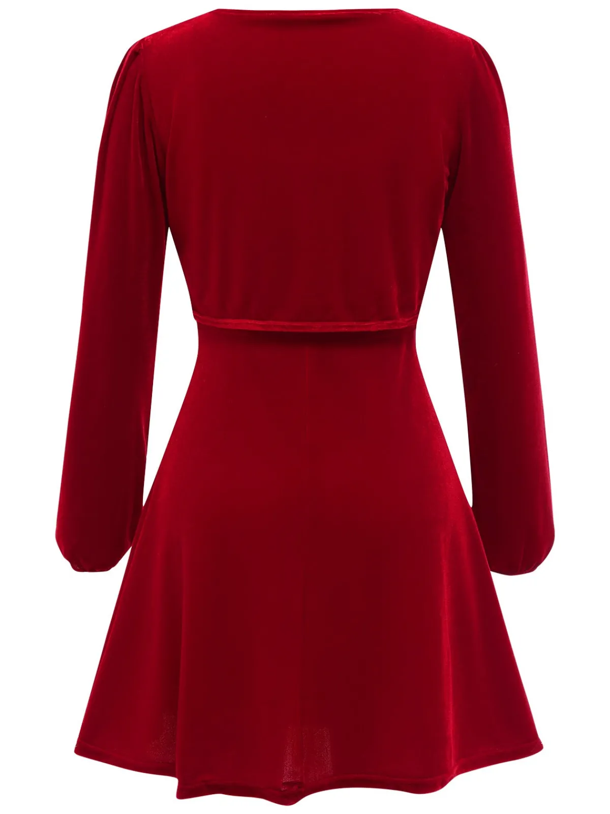 Outlet Retro Stage 2PCS 1950s Velvet Straps Dress & Short Coat Red