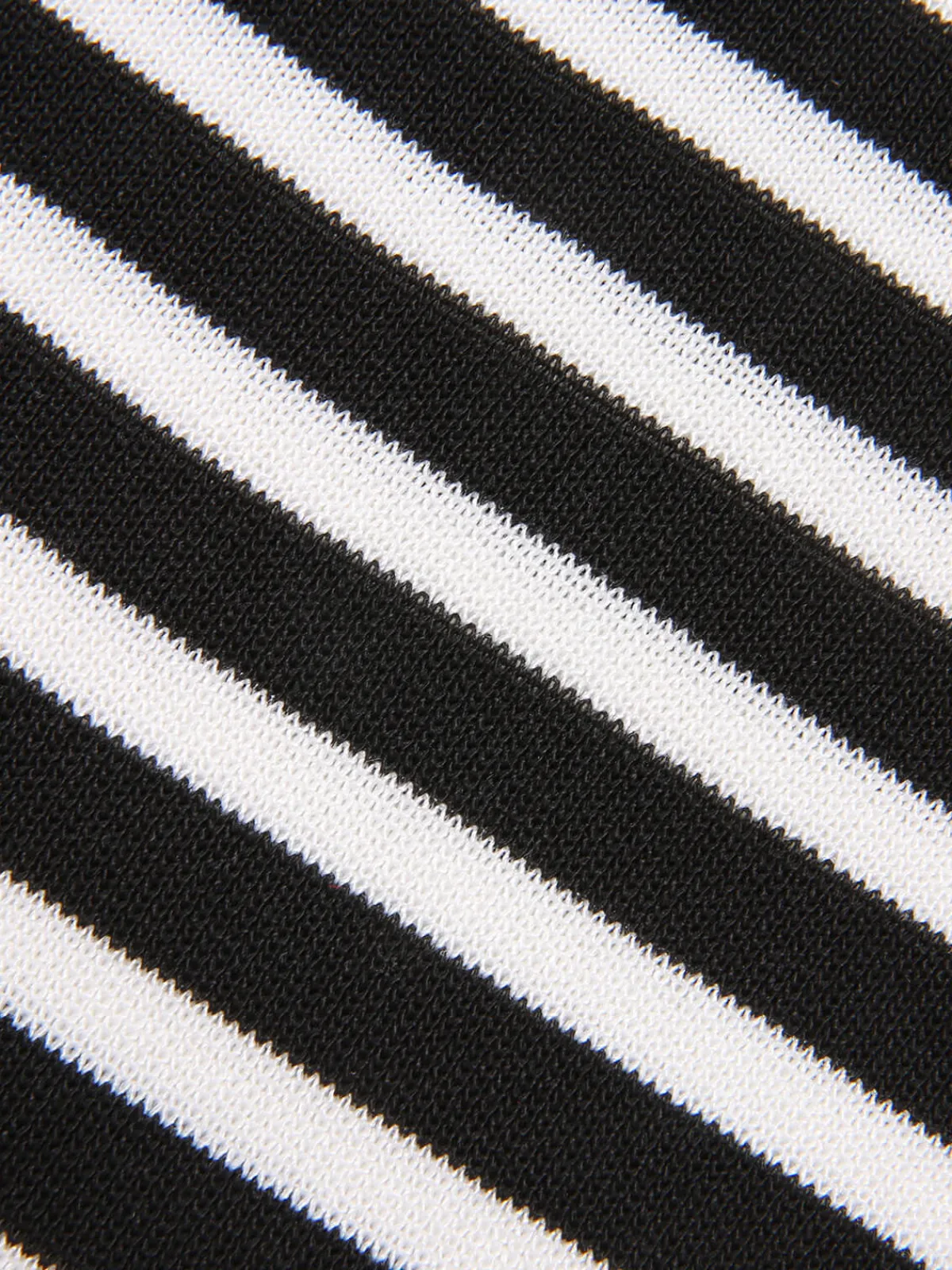 Hot Retro Stage 2PCS 1960s Black White Striped Knit Strap Dress & Cardigan