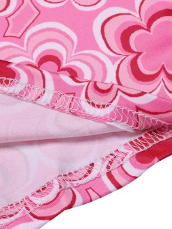 Hot Retro Stage 3PCS 1970s Flare Sleeve Disco Hippie Costume Set
