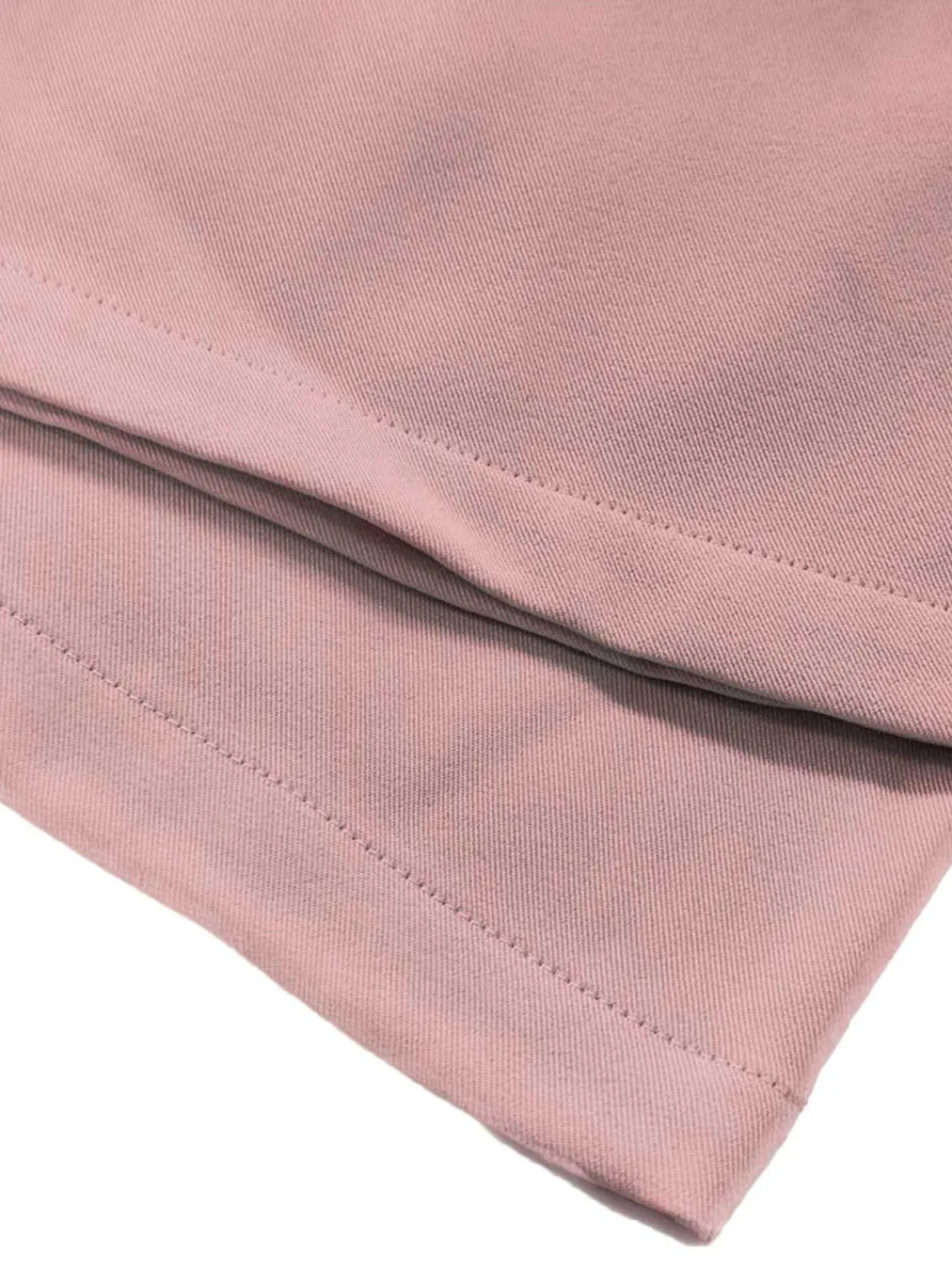 Online Retro Stage 1950s High Waist Solid Pants Pink