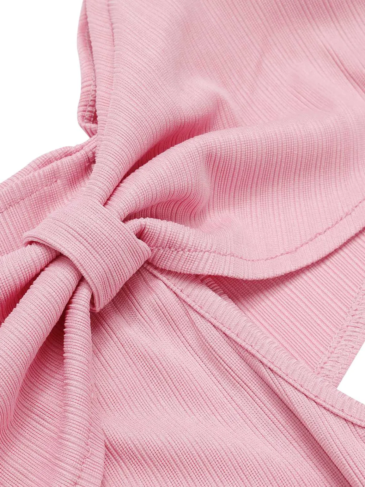 Discount Retro Stage 1930s Off-Shoulder Plaids Jumpsuit Pink