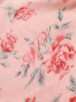 Fashion Retro Stage Pink 1930s Rose Silk Mesh Mermaid Dress Pale Pink