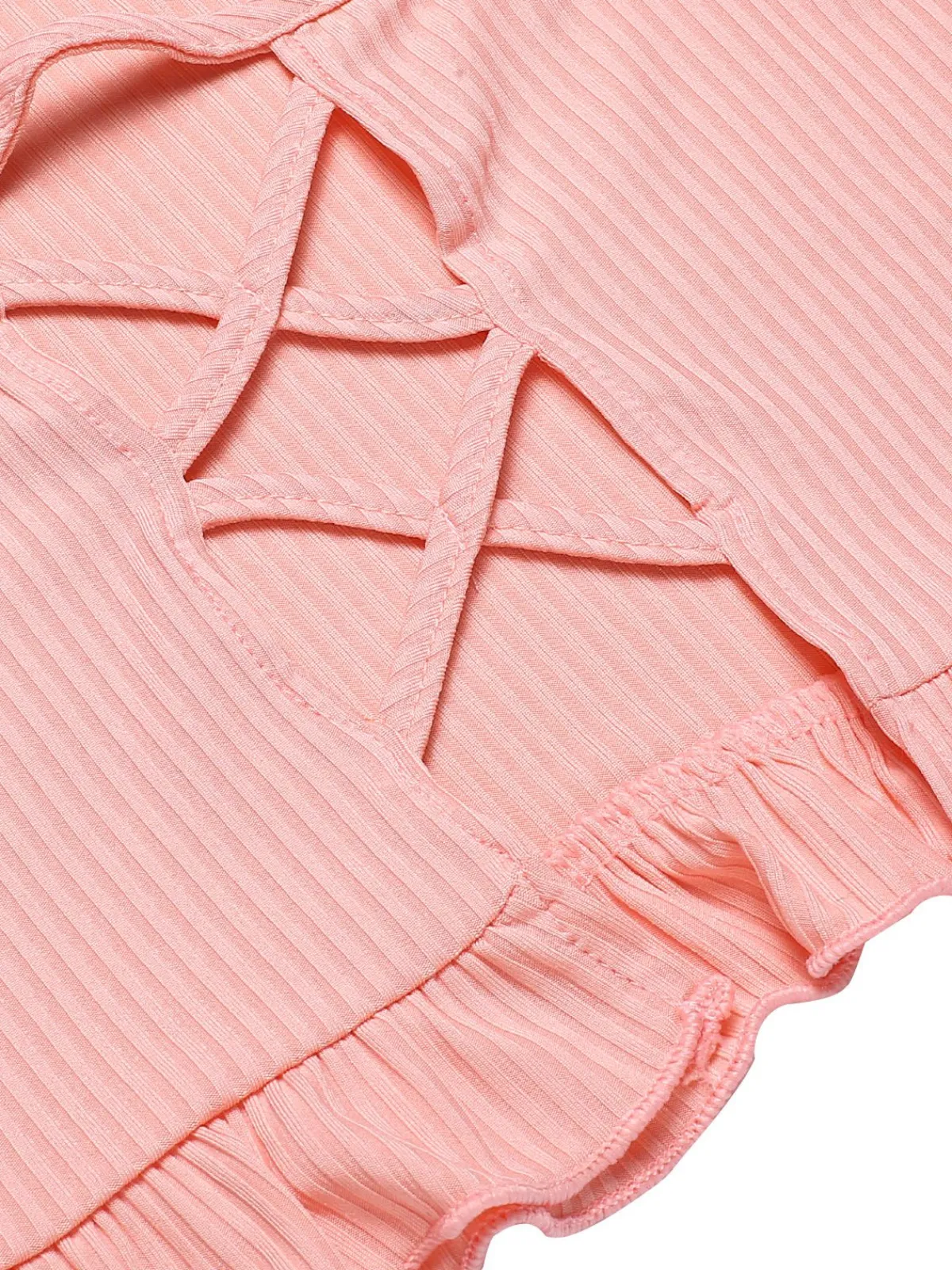 Online Retro Stage 1930s Scoop Spaghetti Straps Sleepwear Set Pink