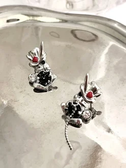 Sale Retro Stage Playful Rabbit Alloy Stud Earrings