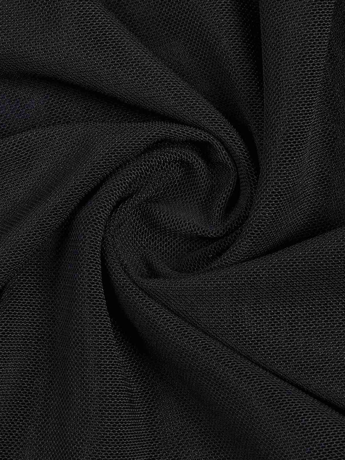 Online Retro Stage [Plus Size] 1960s Solid Dolman Sleeve Loose Cover Up Black