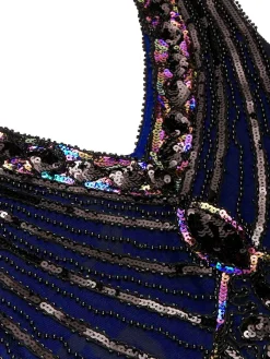 Discount Retro Stage Plus Size 1920s Sequined Dress