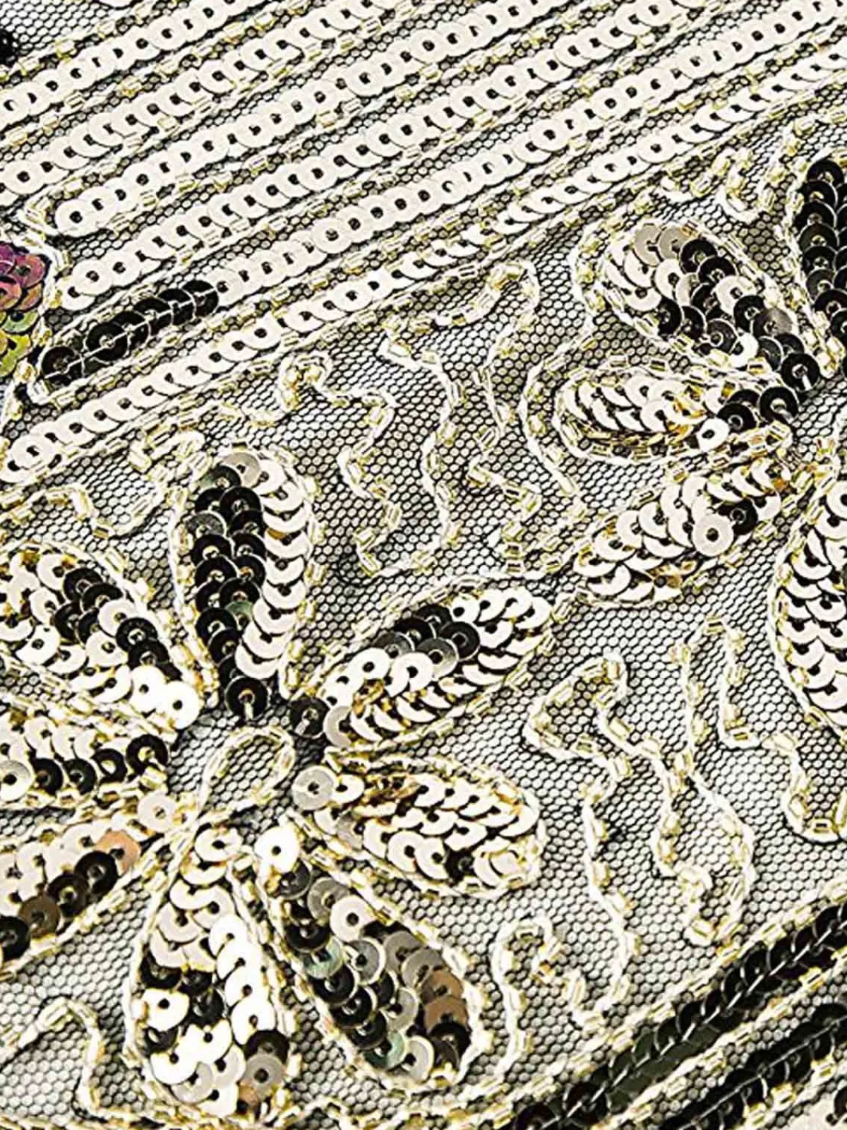 Discount Retro Stage Plus Size 1920s Sequined Dress