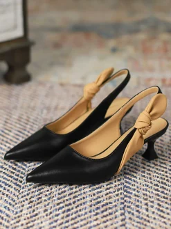 New Retro Stage Pointed-Toe Strappy Stiletto Sandals