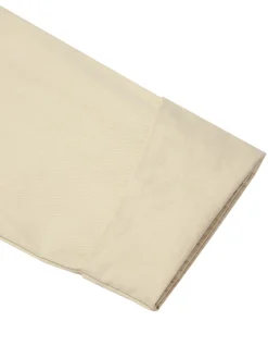 Fashion Retro Stage [Pre-Sale] 1930s Cotton Buttons Solid Blouse Cream